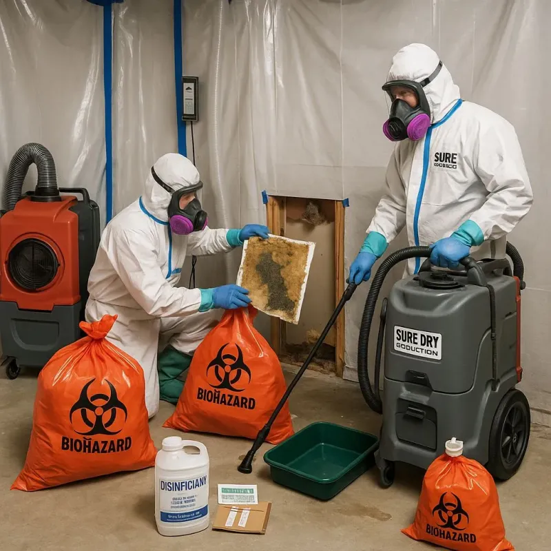 Contaminated Water Handling Protocols process in New Haven, MI