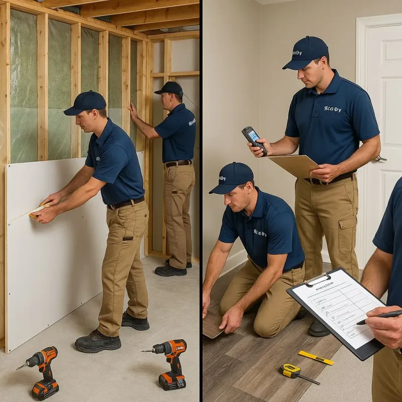 Repairs and Reconstruction process in New Haven, MI