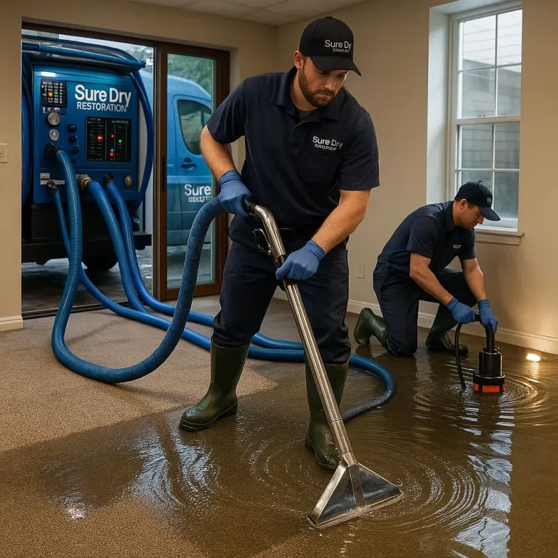 Water Extraction and Removal process in New Haven, MI